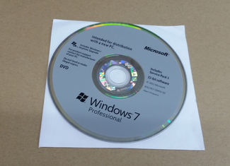 Professionista genuino 32 dell'OEM Microsoft Windows 7 SCATOLA piena di versione del bit/64 bit con inglese e francese