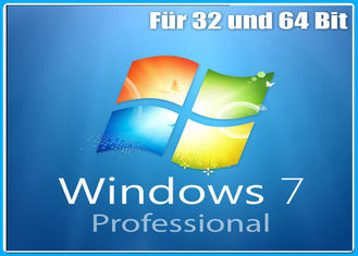 Versione completa scatola al minuto professionale di 64bit x di 32bit Windows 7 pro