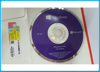Versione completa chiave del prodotto genuino di Microsoft Windows 10, software Windows10 con la SCATOLA dell'OEM