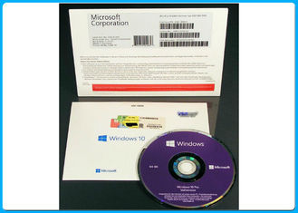 Pro bit del professionista 64 di Microsoft Windows 10 con il DVD dell'installazione, licenza dell'OEM/chiave
