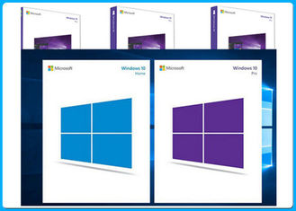 Bit 64 del bit X del software 32 di Microsoft Windows 10 al minuto della scatola pro con la chiave genuina dell'OEM