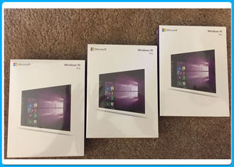 Pacchetto completo di vendita al dettaglio di versione delle finestre 10 del bit della scatola 64 di vendita al dettaglio del software di Microsoft Windows 10 pro
