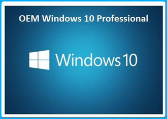 Attivazione online di Microsoft Windows 10 di pro DVD genuino del software 32bit 64bit con la garanzia di vita