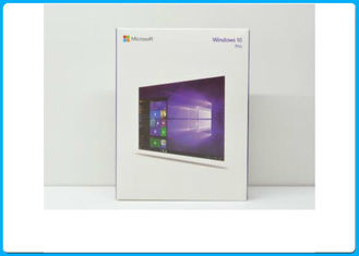 64 software di Microsoft Windows 10 del pacchetto di vendita al dettaglio della scatola del bit pro, scatola di vendita al dettaglio delle finestre 10