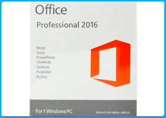 3,0 casa della scatola, di Microsoft Office 2016 di vendita al dettaglio di USB Microsoft Office pro ed affare per il MACKINTOSH