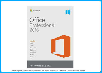 Pro Retailbox ufficio 2016 di Microsoft Office 2016 pro più la chiave + chiavetta USB 3,0