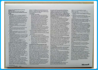 Pacchetto spagnolo dell'OEM delle finestre 10 di Microsoft dell'OEM del BIT originale del software 64