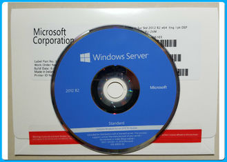Pacchetto della scatola 1PK di Windows Server 2012 standard di inglese di R2 X64 dell'OEM 2CPU/2VM di DVD al minuto