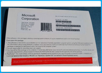 Pro chiave dell'OEM della licenza dell'OEM di DVD del bit del software 64 di Microsoft Windows 10/inglese/francese/Corea/attivazione spagnola di vita