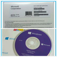 Multi software di Microsoft Windows 10 di lanuage pro, pro licenza del COA dell'OEM di DVD Win10
