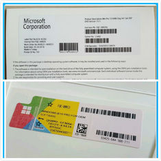 Multi software di Microsoft Windows 10 di lanuage pro, pro licenza del COA dell'OEM di DVD Win10