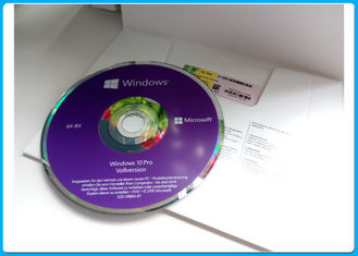 Il pro DVD del pacchetto 64bit dell'OEM di Microsoft Windows 10 ha attivato la garanzia di vita online della licenza dell'OEM