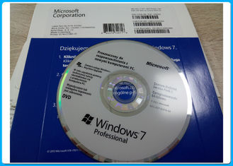 Pro chiave dell'OEM di 32 bit/64 bit di vittoria 7 - pacchetto polacco dell'OEM del professionista di MS Windows 7