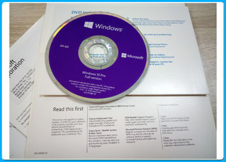Grippaggio CHIAVE GENUINO del email di DVD dell'OEM di versione completa professionale di 64 bit di Microsoft Windows 10