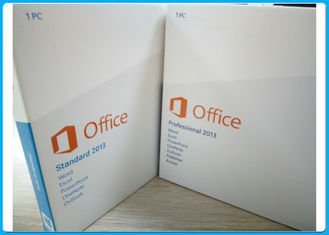 Scatola di vendita al dettaglio del dvd di norma di Microsoft Office 2013, garanzia di vita di norma dell'ufficio 2013