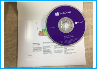 Pro chiave spagnola online della licenza dell'OEM di versione di attivazione Windows10 + disco genuino di DVD