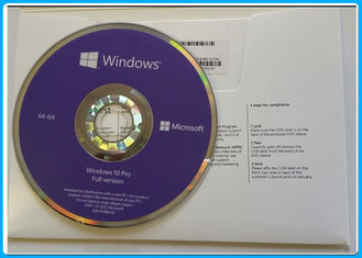 Microsoft Windows genuino 10 pro software di Microsoft Windows di DVD di 32 x 64 bit