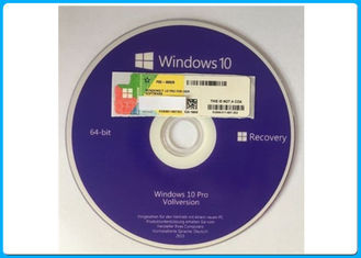 Pro chiave della licenza di DVD/COA del bit della scatola 64 dell'OEM del software di Microsoft Windows 10 genuini