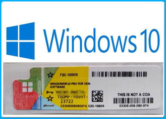 Chiave del prodotto dell'OEM del software/Windows 10 di Microsoft Windows 10 online di attivazione di 100% pro