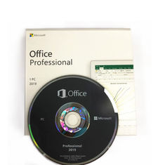 Chiave 100% della licenza dell'ufficio 2019 globali online online professionali di attivazione di attivazione di DVD 100% di Microsoft Office 2019 pro