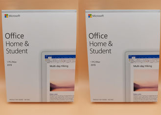 L'attivazione online della casa e dello studente 100% di Microsoft Office 2019 ha inscatolato la chiave inglese 2019 di HS dell'ufficio di versione per Mac/PC