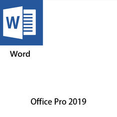 Carta chiave 1280×768 WDDM 1,0 del Coa di attivazione DVD online di Microsoft Office 2019 di pro