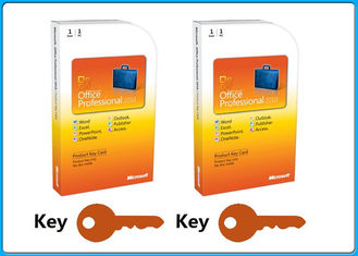 Autoadesivo del Coa dell'ufficio 2010 di codice di chiave a tubo di vendita al dettaglio di Microsoft Office di originale di 100% pro