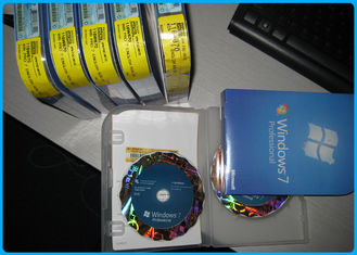 Professionista 32/64 pezzo al minuto professionale della scatola di DVDs Microsoft Windows 7 del bit 32&amp;64