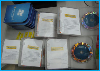 software al minuto di Windows 7 della scatola di Windows 7 del computer pro con l'autoadesivo del COA