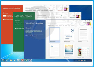Software genuino 2013 di Microsoft Office di versione completa al minuto con la garanzia di attivazione