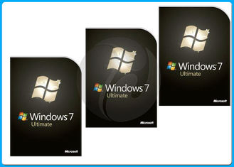 DVD 32 OEM al minuto del bit/64 software di Windows 7 della scatola di Windows 7 del bit pro