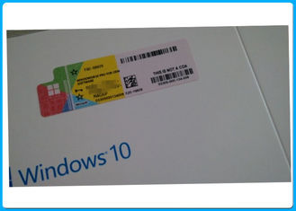 L'autoadesivo online pro DVD/USB del Coa Windows10 di attivazione di Microsoft vende al dettaglio il pacchetto
