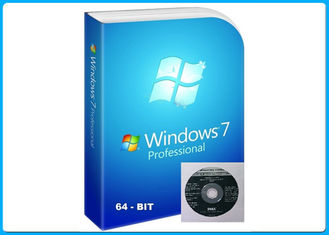 COA al minuto online di chiave del prodotto dell'OEM dei bit della scatola 32/64 di Windows 7 di attivazione pro