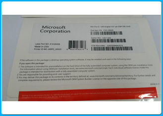 32 pacchetto DVD di Microsoft Windows 8,1 del bit del bit 64 pro per il pacchetto dell'OEM del software delle finestre