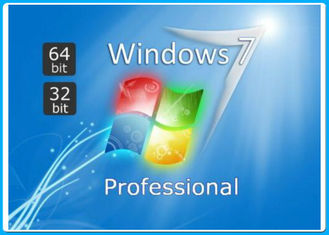 DVD del system builder professionista 32bit/64bit di vendita al dettaglio di Microsoft Windows 7 1 pacchetto - chiave dell'OEM