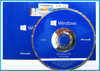 Pro Pack dell'OEM Microsoft Windows 8,1/software di sistema operativo di Windows 8,1 32 inglesi del bit del bit 64