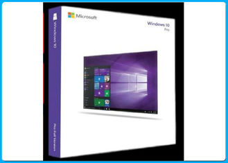 64 software di Microsoft Windows 10 del pacchetto di vendita al dettaglio della scatola del bit pro, scatola di vendita al dettaglio delle finestre 10