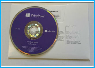Pro licenza dell'OEM di DVD del bit del software 64 di Microsoft Windows 10, hardware con computer personale