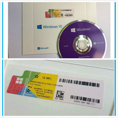 Di scatola 100% di Dvd di chiave dell'OEM di 64 bit di Microsoft Windows 10 computer/del PC pro 32/genuino