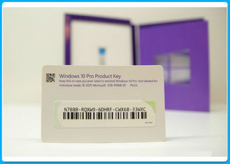Pro 64 scatola di vendita al dettaglio di chiave del prodotto dell'OEM della chiavetta USB del bit 3,0 di Windows 10 + pro licenza dell'OEM Win10