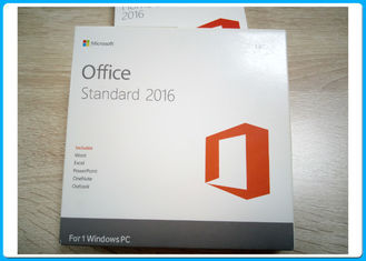 Norma genuina Dvd Retailbox di Microsoft Office 2016 di attivazione completa di versione