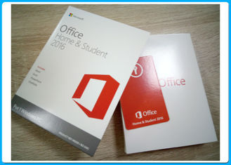 Microsoft Office 2016 domestico e studente PKC Retailbox NESSUN BIT del BIT 64 del disco 32