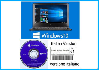 licenza genuina FQC-08930 di Windows 10 Fpp del disco di DVD del pro software di 64bit Microsoft Windows 10