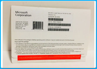 Pro versione 1703 di DVD del bit dell'OEM 64 di Microsoft Windows 10 genuini professionali