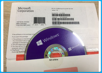 32/64 di Pro Pack di Windows 10 di DVD del BIT, versione 1709 dell'OEM del bit della casa 64 di Microsoft Windows 10