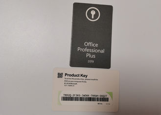 DVD di chiave della licenza di Microsoft Office Professiona 2019 1 dispositivo del pc per il download online di Windows 10
