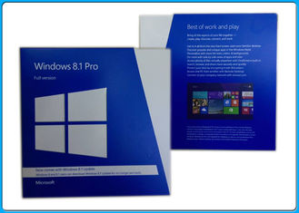 64/32 di DVD pieno di versione di SP1 del Pro Pack di Microsoft Windows 8,1 del BIT &amp; chiave originale dell'OEM