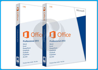 Scatola al minuto del professionista di Microsoft Office 2013 di codice chiave del prodotto di Microsoft Office di download