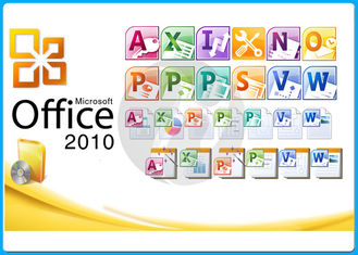 Garanzia al minuto di attivazione della scatola del professionista di Microsoft Office 2010 di affari e della casa