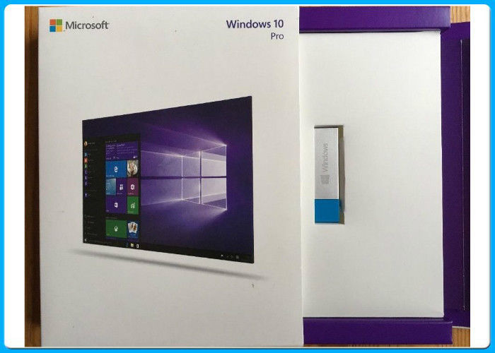 Nuovo pro DVD sigillato del bit del software 64 di Microsoft Windows 10 con il usb di chiave 3,0 del prodotto